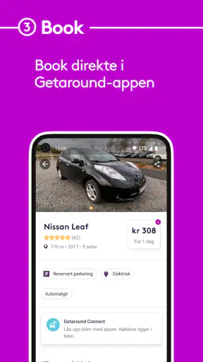 Getaround - leiebil screenshot