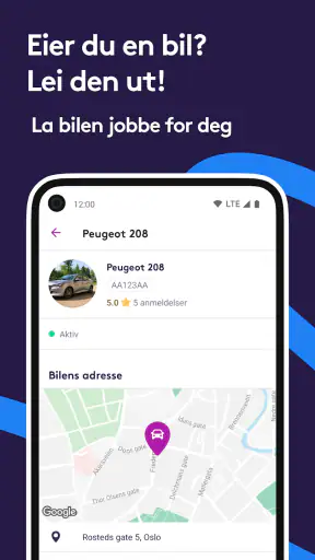 Getaround - leiebil screenshot