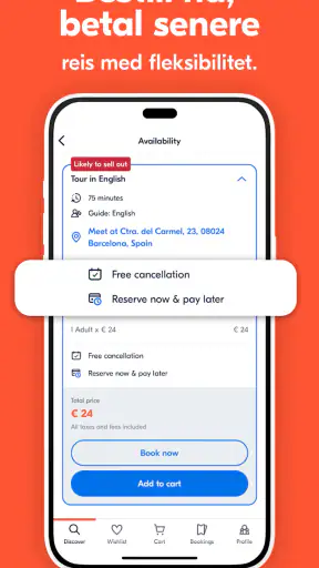 GetYourGuide: Tur & Billetter screenshot