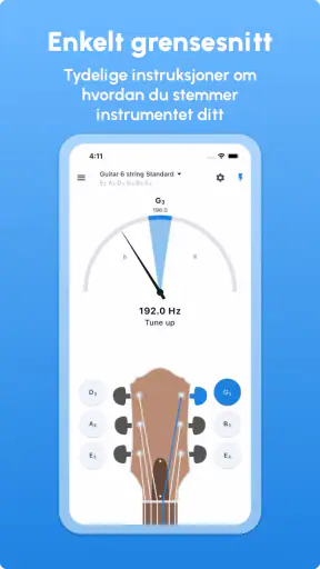 Gitar Tuner - LikeTones screenshot