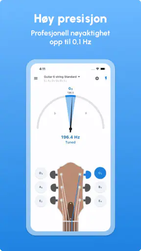 Gitar Tuner - LikeTones screenshot