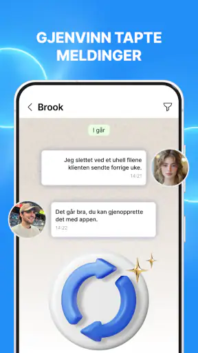 Gjenopprett tapte bilder screenshot