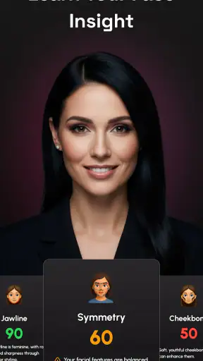 Glam Up AI:Makeup, Hair & Face screenshot