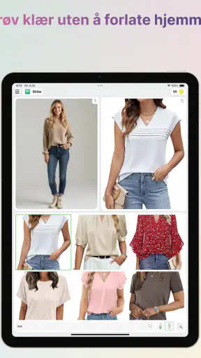 Glamu: AI Prøv Klær screenshot