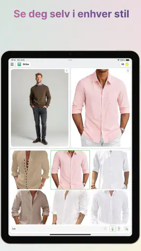 Glamu: AI Prøv Klær screenshot