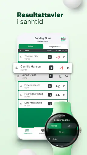 Golf GameBook Scorekort & GPS screenshot