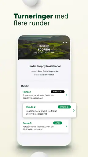 Golf GameBook Scorekort & GPS screenshot