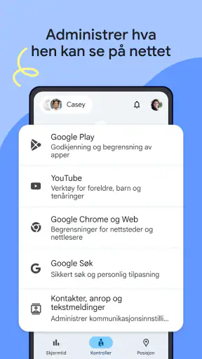 Google Family Link screenshot