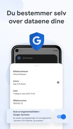 Google Wallet screenshot