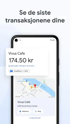 Google Wallet screenshot