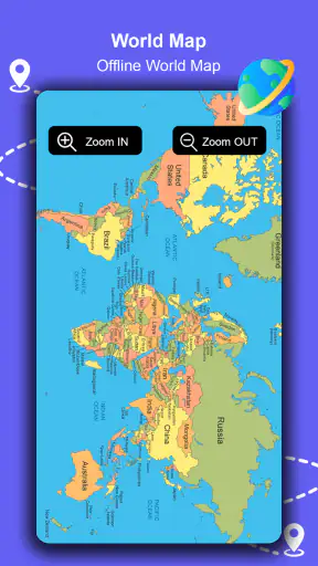 GPS-navigasjon, kart og rute screenshot
