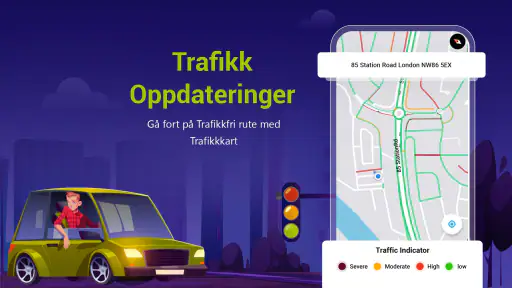 GPS-navigasjon: Ruteplanlegger screenshot