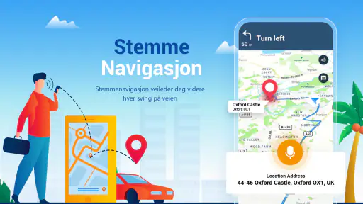 GPS-navigasjon: Ruteplanlegger screenshot