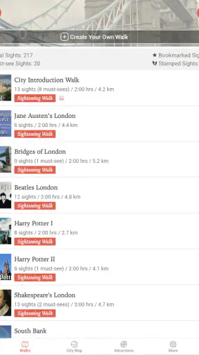 GPSmyCity: Walks in 1K+ Cities screenshot