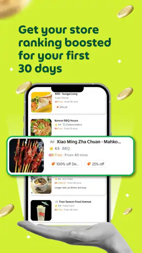 GrabMerchant screenshot
