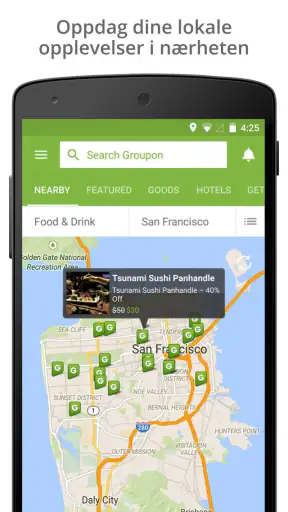 Groupon screenshot