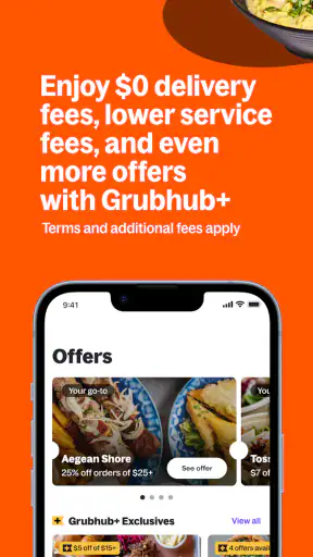 Grubhub: Food Delivery screenshot