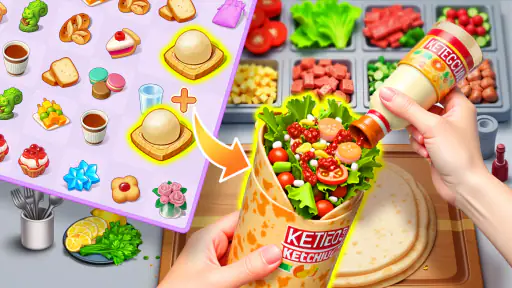 Happy Cooking Merge™ screenshot