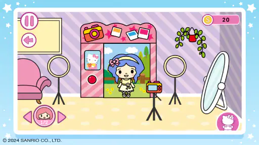 Hello Kitty: Skjønnhetssalong screenshot