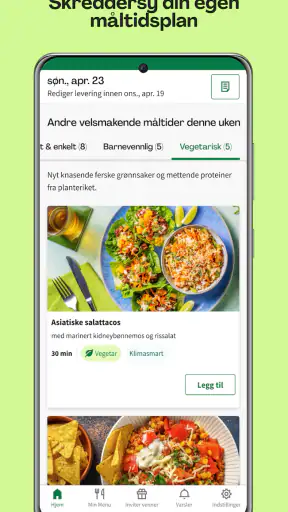HelloFresh: Enkel og god mat screenshot