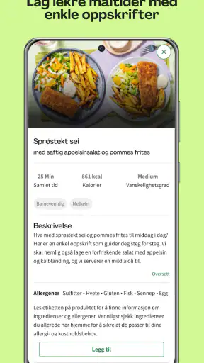 HelloFresh: Enkel og god mat screenshot