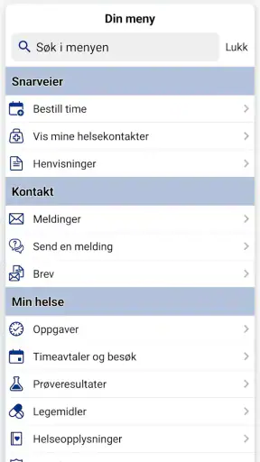 HelsaMi screenshot