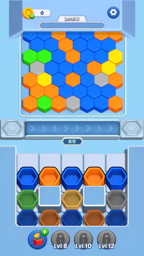 Hexa Loop: Color Sort screenshot