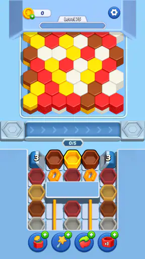 Hexa Loop: Color Sort screenshot