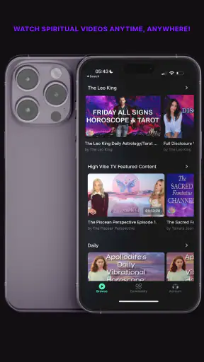 High Vibe TV Spiritual Network screenshot