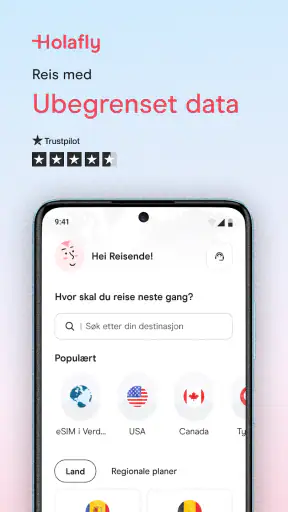 Holafly eSIM: Ubegrenset data screenshot