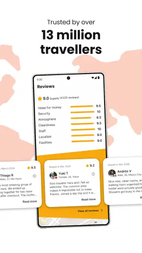 Hostelworld: Hostel Travel App screenshot