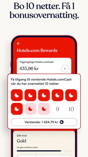 Hotels.com: Mer enn hoteller screenshot
