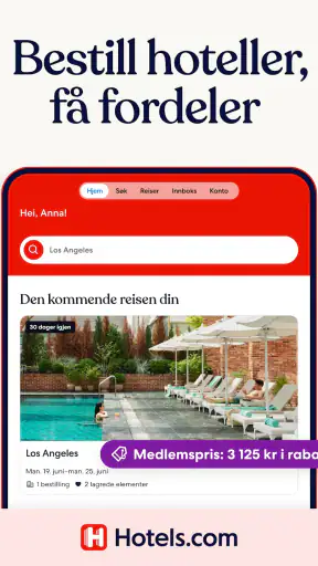 Hotels.com: Mer enn hoteller screenshot