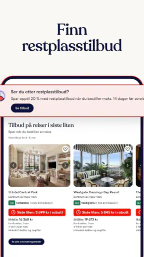 Hotels.com: Mer enn hoteller screenshot