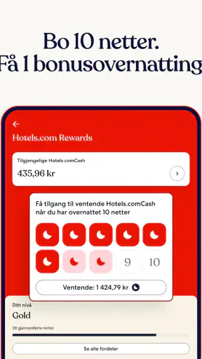 Hotels.com: Mer enn hoteller screenshot