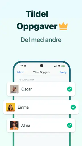 Husarbeid & Oppgaveliste screenshot