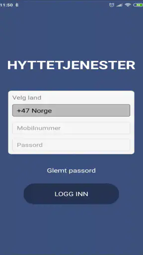 Hyttetjenester Basis screenshot