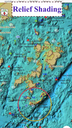 i-Boating: Innsjø- og sjøkart screenshot