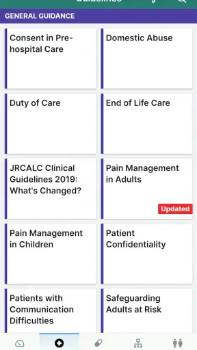 iCPG: UK Ambulance Services screenshot
