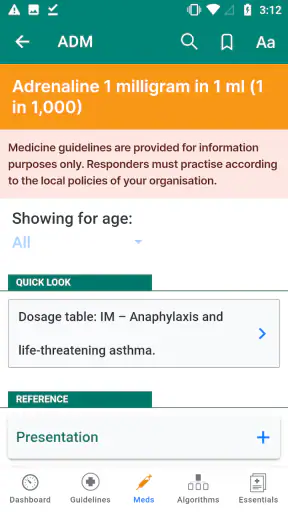 iCPG: UK Ambulance Services screenshot