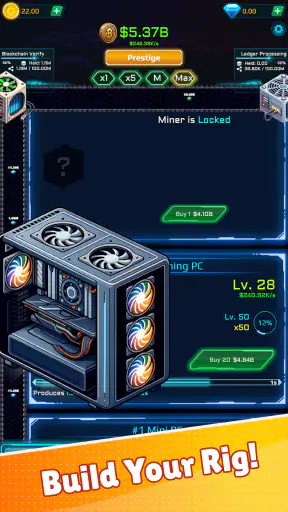 Idle Crypto Miner screenshot