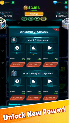 Idle Crypto Miner screenshot