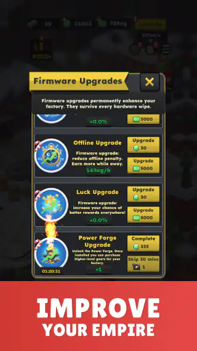 Idle Gears: Tycoon Empire screenshot