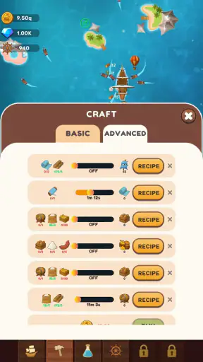 Idle Islands: Windrose screenshot