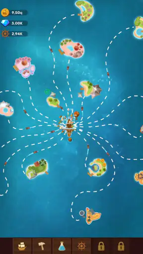 Idle Islands: Windrose screenshot