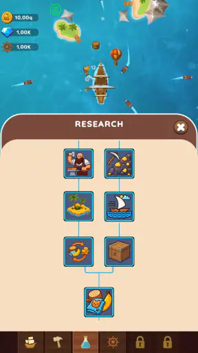 Idle Islands: Windrose screenshot