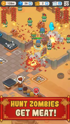 Idle Outpost: Zombie-spill screenshot