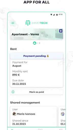 Immotech screenshot