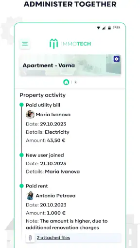 Immotech screenshot