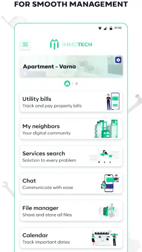 Immotech screenshot